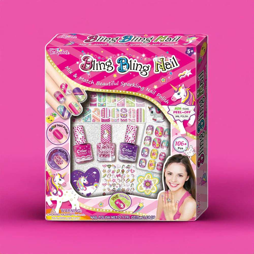 Tokidas Bling Bling Nail for kids in Kuwait